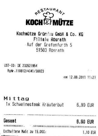 kdmo Hffner Kochmtze Restaurant